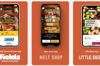 Mobile Apps for Little Beet, Melt Shop, and Fields Good Chicken
